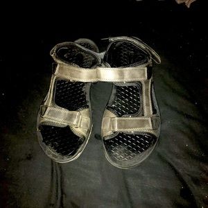 Only used once Casual sandals size 9. Eddie Bauer.